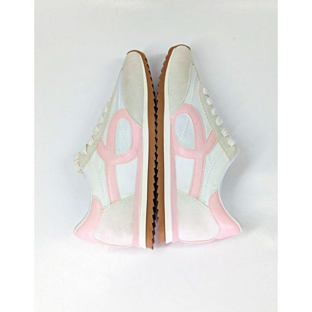 On 34th Women's Madisonn Colorblock Sneakers Tan/Pink/Bone Size 5 (MSRP $80) - Picture 9 of 12